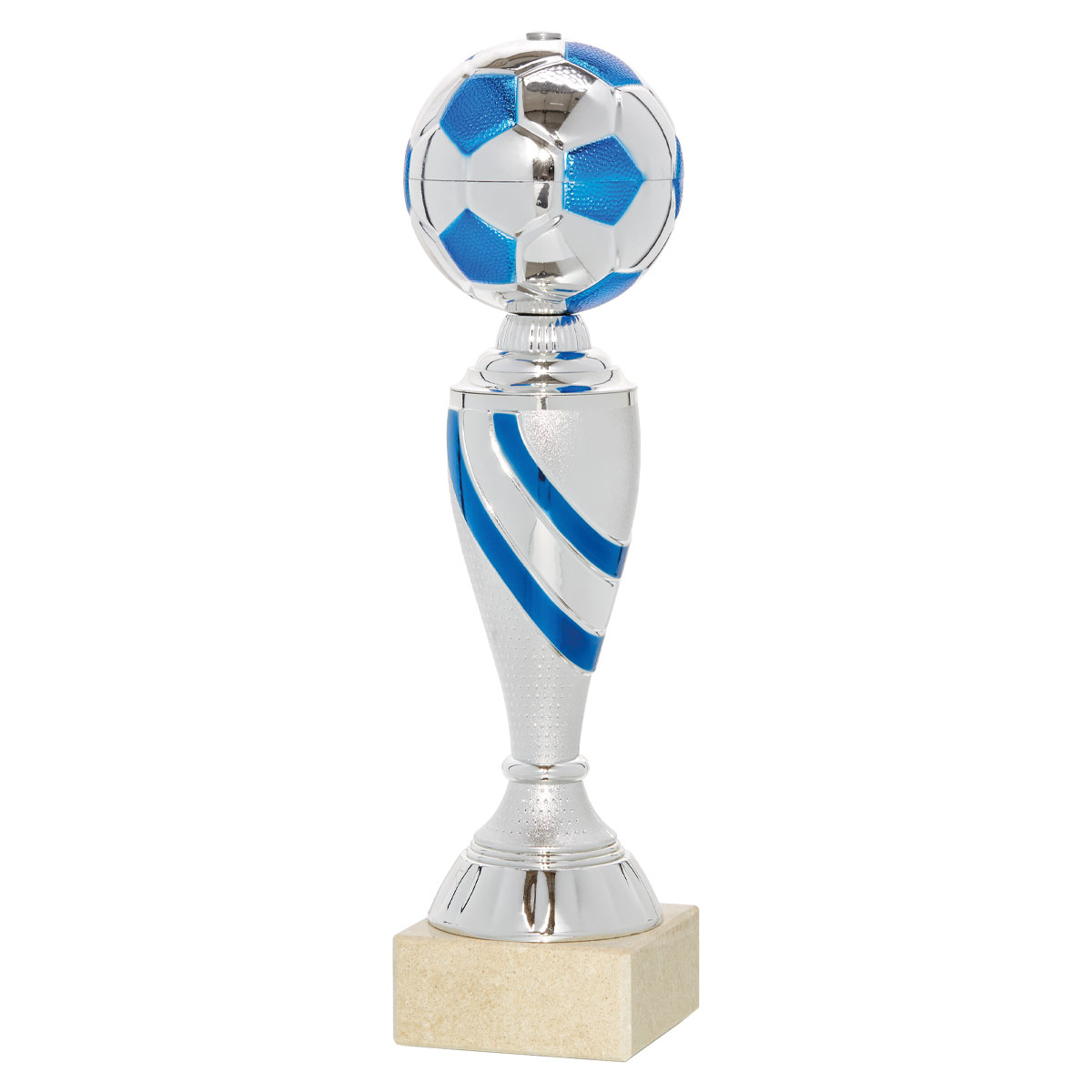 Trofeo Fútbol - Estrellas y Balón 27 cm